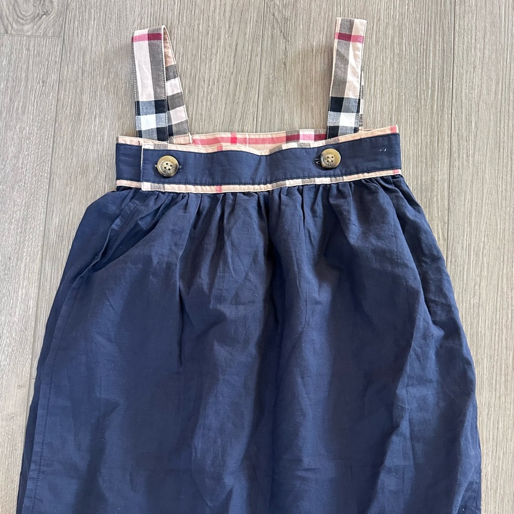 Burberry Navy Toddler Dress